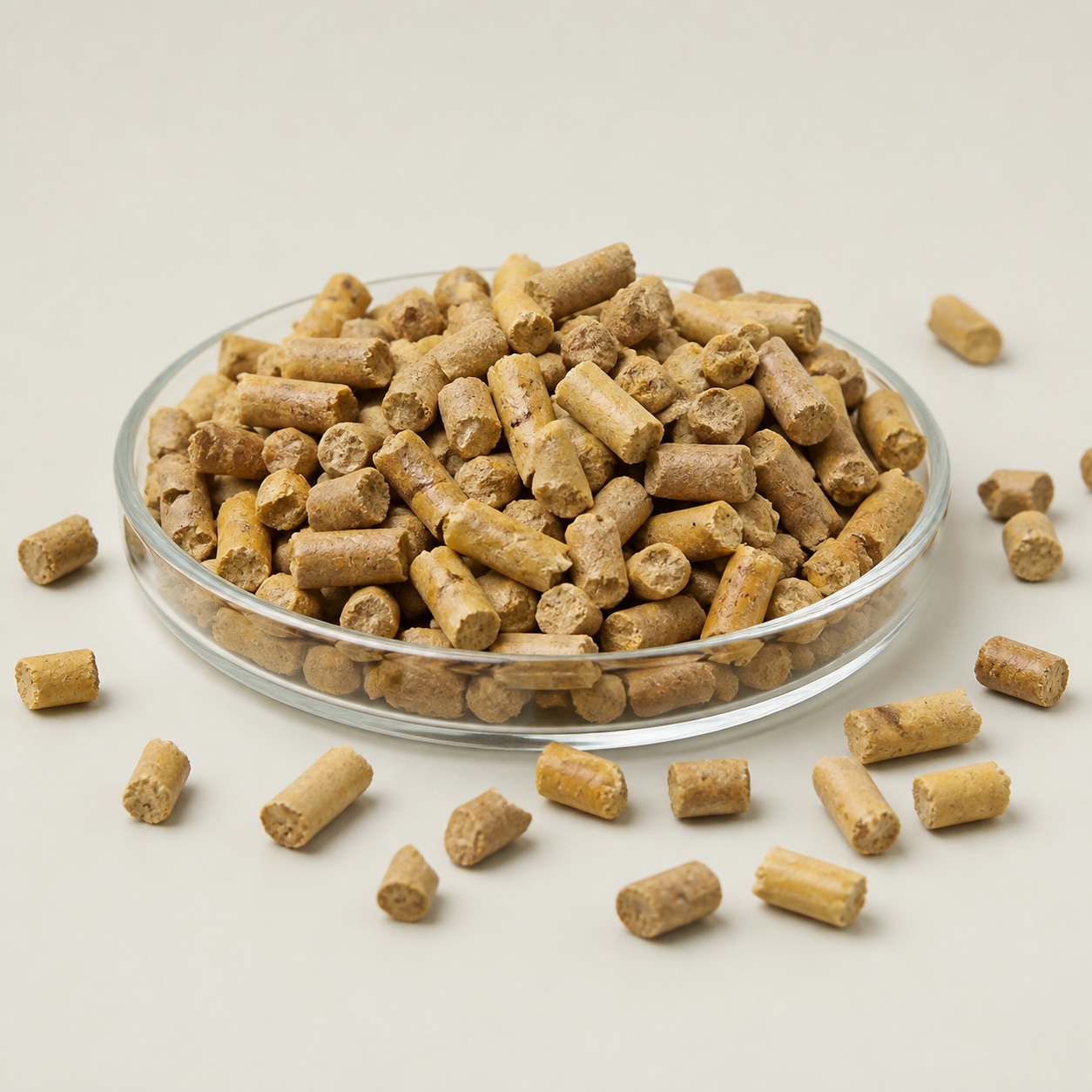 72% pea protein concentrate pellets for aquafeed